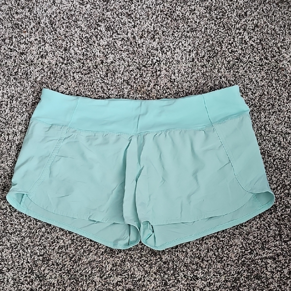 Lululemon Athletica Light Blue Athletic Shorts